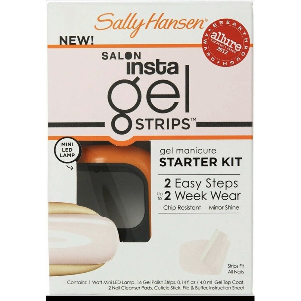 Sally Hansen Salon Insta Gel Strips Starter Kit, Shell We Dance?